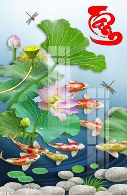 File tranh ảnh gốc File gốc in tranh tổng hợp K25512 dùng cho in khổ lớn