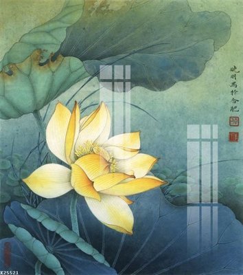 File tranh File gốc in tranh tổng hợp K25521 (ảnh gốc) in trần 3D