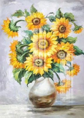 File gốc File gốc in tranh tổng hợp K25835 (in ấn) màu sắc trung thực