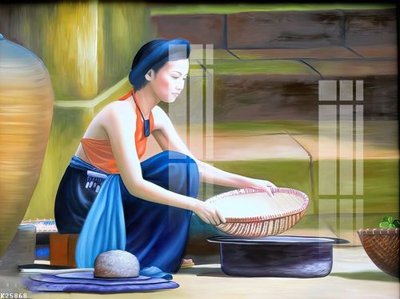 Ảnh gốc File gốc in tranh tổng hợp K25868 (độ nét cao) in tráng gương