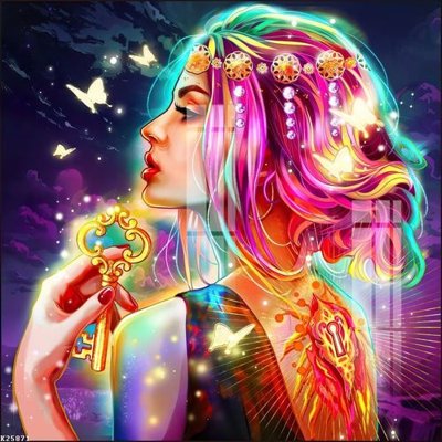 File in trần File gốc in tranh tổng hợp K25871 (bản gốc) 5D