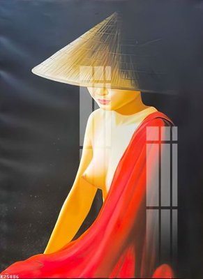 Chi tiết file gốc File gốc in tranh tổng hợp K25886 (cho in tráng gương)