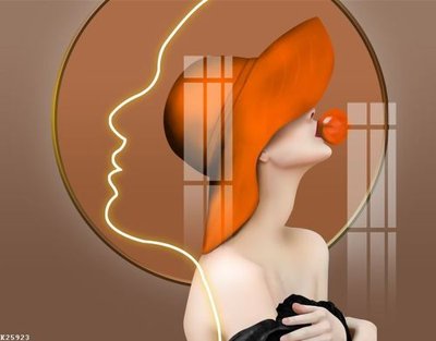 File gốc File gốc in tranh tổng hợp K25923 (cho in UV) siêu nét