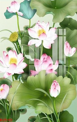 Chi tiết file tranh tráng gương File gốc in tranh tổng hợp K2593 (ảnh gốc)