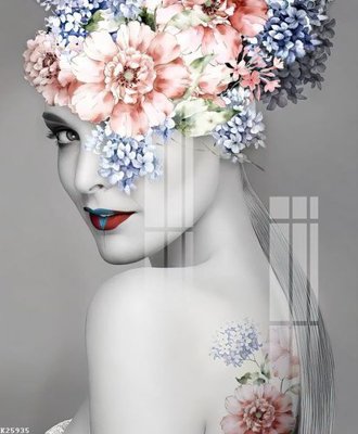 File tranh trang trí File gốc in tranh tổng hợp K25935 (file gốc)