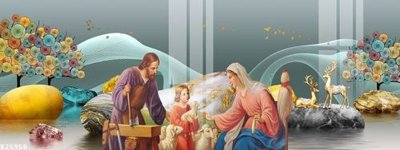 File tranh File gốc in tranh tổng hợp K25950 (gốc) chủ đề thiên nhiên