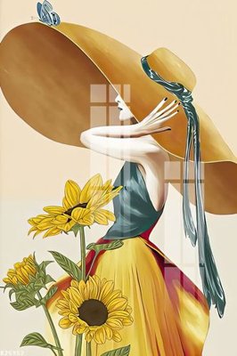 File PSD File gốc in tranh tổng hợp K25952 (chất lượng in ấn)