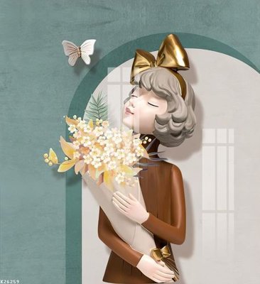 File PSD File gốc in tranh tổng hợp K26259 (bản gốc) đã tách nền