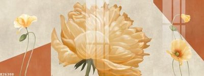 File tranh in trần 3D File gốc in tranh tổng hợp K26300 (ảnh gốc)