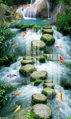 File gốc File gốc in tranh tổng hợp K26497 (in 3D) cho trang trí