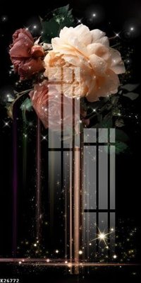 File gốc File gốc in tranh tổng hợp K26772 (in tráng gương) hiện đại