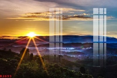 File in trần File gốc in tranh tổng hợp K2693 (bản gốc) đại dương