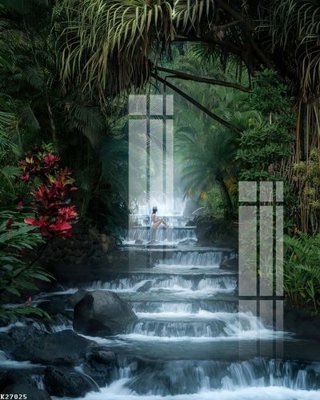 File in trần File gốc in tranh tổng hợp K27025 (bản gốc) bầu trời