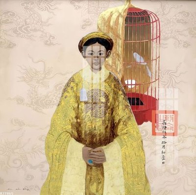 File gốc File gốc in tranh tổng hợp K27065 (cho in UV) siêu nét