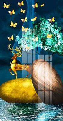 File tranh trang trí File gốc in tranh tổng hợp K27073 (file gốc)