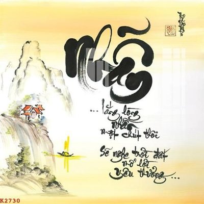 File tranh in tráng gương File gốc in tranh tổng hợp K2730 (siêu nét)