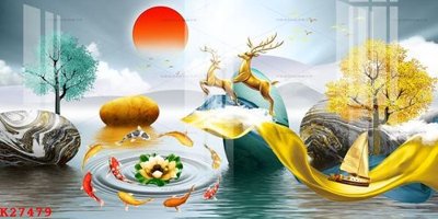 Download file File gốc in tranh tổng hợp K27479 (chất lượng in ấn)