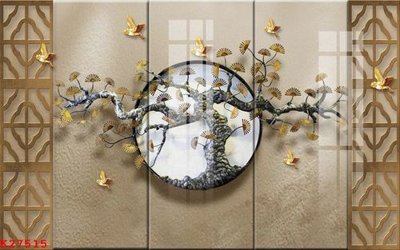 File gốc File gốc in tranh tổng hợp K27515 (cho in 3D) độc đáo