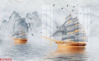 File tranh trang trí File gốc in tranh tổng hợp K27555 (tải file gốc)