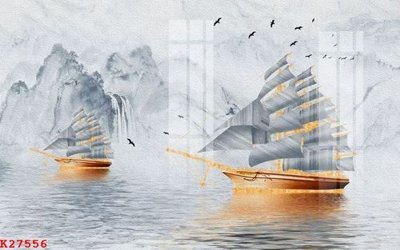 File in ấn File gốc in tranh tổng hợp K27556 (bản gốc) chất lượng cao