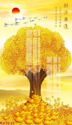 File gốc File gốc in tranh tổng hợp K27637 (phong cách) tối giản