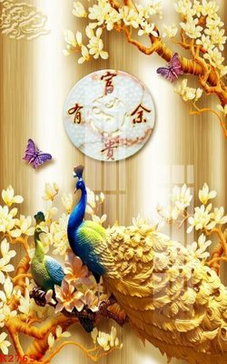 File gốc File gốc in tranh tổng hợp K27652 (in tráng gương) hiện đại