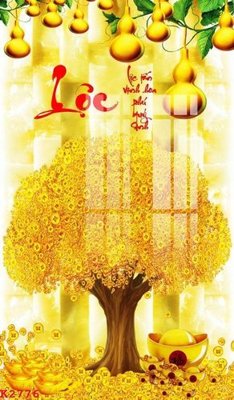 File gốc File gốc in tranh tổng hợp K2776 (in lụa) hoa văn cổ điển