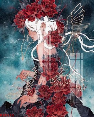 File ảnh File gốc in tranh tổng hợp K28131 (gốc) in PP, decal