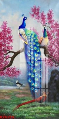 Download file File gốc in tranh tổng hợp K28253 (gốc) in mica đèn LED