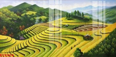 Ảnh gốc File gốc in tranh tổng hợp K28404 (độ nét cao) in mica