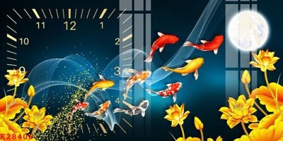 File in trần File gốc in tranh tổng hợp K28406 (bản gốc) mây trời