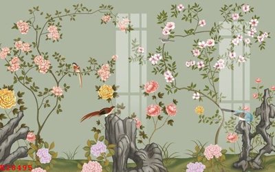 File PSD File gốc in tranh tổng hợp K28495 (chất lượng in ấn)