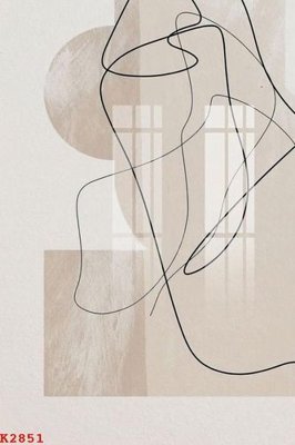 File in trần File gốc in tranh tổng hợp K2851 (bản gốc) hoa văn