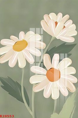 Ảnh gốc File gốc in tranh tổng hợp K28553 (nét căng) in mica