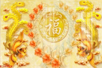 Download file gốc File gốc in tranh tổng hợp K28569 (in lụa) hoa lá