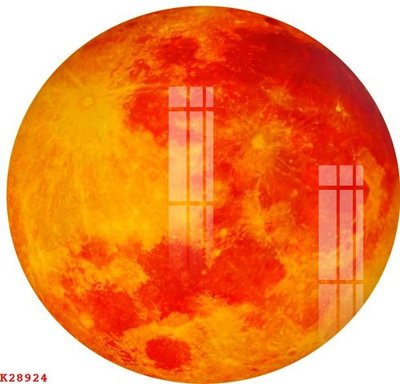 File in trần File gốc in tranh tổng hợp K28924 (bản gốc 3D) sống động