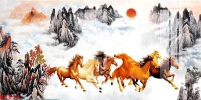 Download file gốc File gốc in tranh tổng hợp K2894 (in lụa) hoa lá