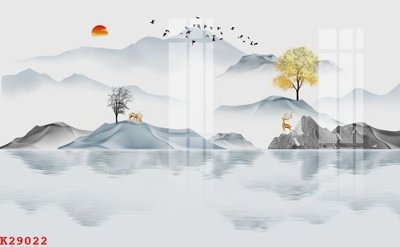 File ảnh File gốc in tranh tổng hợp K29022 (gốc) cho trang trí nội thất