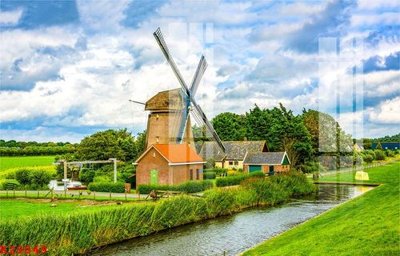 File PSD File gốc in tranh tổng hợp K29049 (nguyên gốc) chất lượng cao