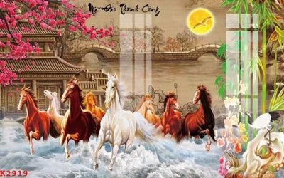 File tranh File gốc in tranh tổng hợp K2919 (ảnh gốc) in trần 3D