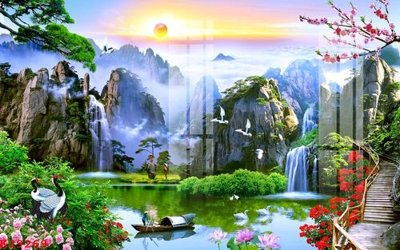 File gốc File gốc in tranh tổng hợp K29269 (PNG) trong suốt (transparent)