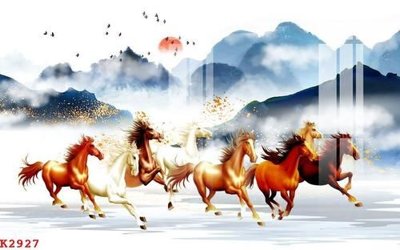 Hình ảnh file gốc File gốc in tranh tổng hợp K2927 cho in UV