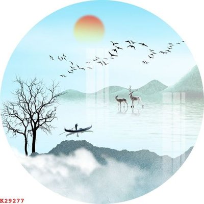 File gốc File gốc in tranh tổng hợp K29277 (phong cách) tối giản