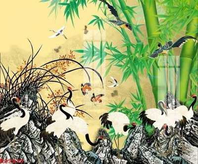 Hình ảnh file gốc in lụa File gốc in tranh tổng hợp K29438