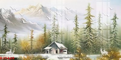 Download file gốc File gốc in tranh tổng hợp K29449 (in lụa) tranh 3D