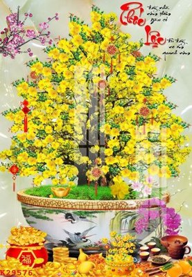 File tranh gốc PSD File gốc in tranh tổng hợp K29576 còn nguyên layer