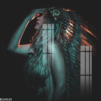 File gốc File gốc in tranh tổng hợp K29825 (cho in UV) siêu nét