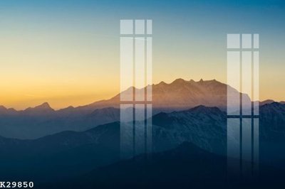 File in trần File gốc in tranh tổng hợp K29850 (file gốc) xuyên sáng