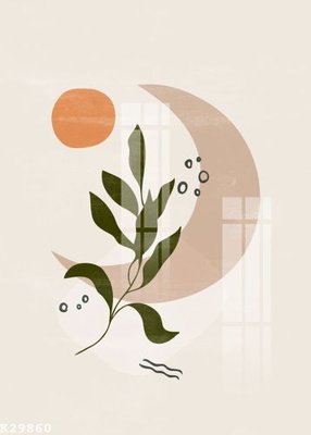 File in trần File gốc in tranh tổng hợp K29860 (bản gốc) mây trời