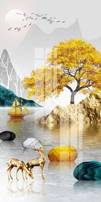 File gốc File gốc in tranh tổng hợp K29998 (trang trí) phòng làm việc